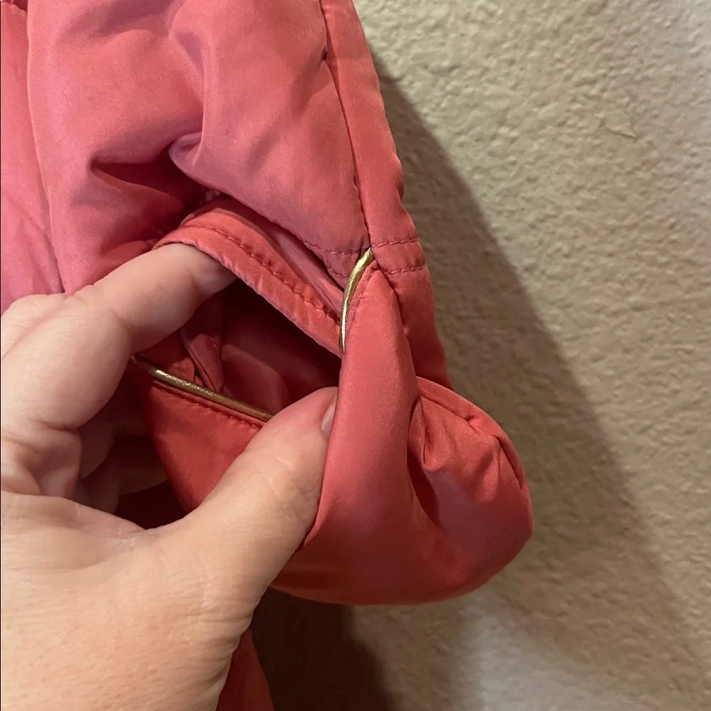 First Impressions Baby Girl’s Pink Faux Fur Footed Snowsuit Bunting 3-6 Months